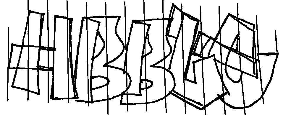HBBLE Logo graffiti